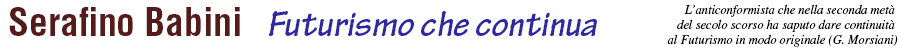babini serafino e il futurismo